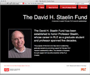 The David H. Staelin Fund is established