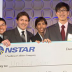 Members of the Unified Solar team: (from left) Jin Moon, Anas Al Bastami, Albert Chan, Jorge Elizondo, Bessma Aljarbou, and Arthur Chang. At far right is NSTAR President Craig Hallstrom. Photo: Michael Fein