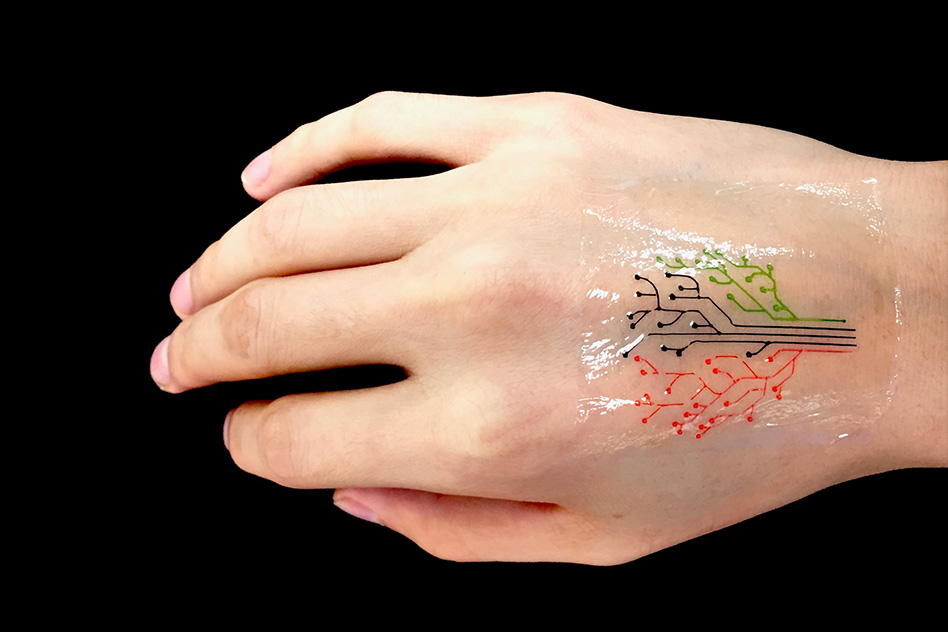 Engineers 3‑D print a “living tattoo”