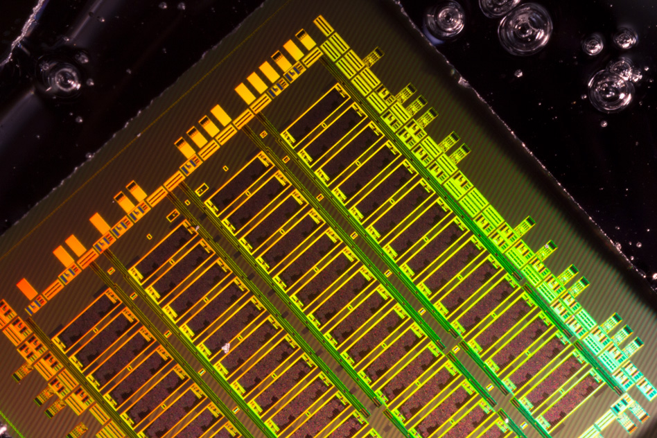 Integrating optical components into existing chip designs